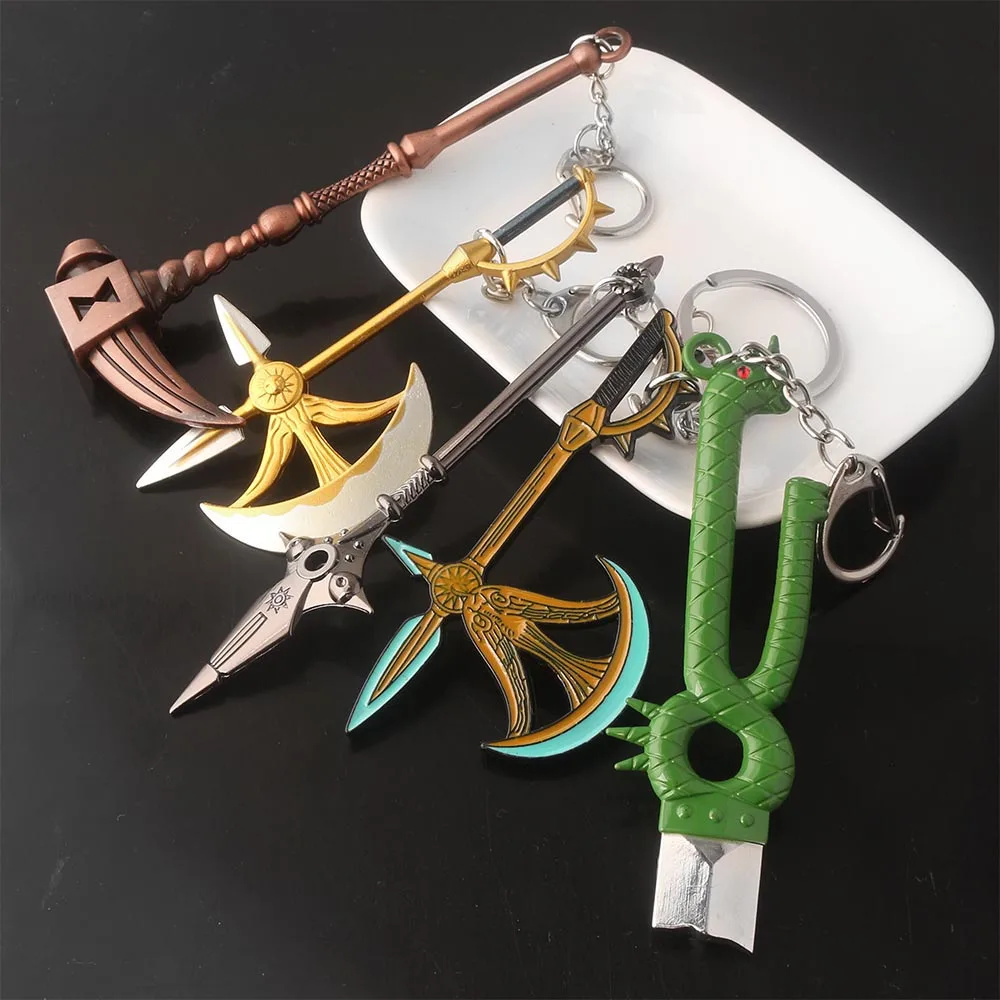 

Japan Anime The Seven Deadly Sins Artifact Weapon Model Keychain