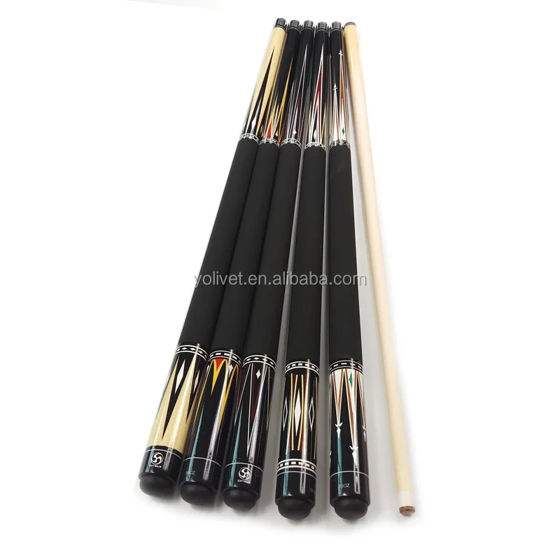 Xmlivet New Maple Wood 13mm Billiards Pool Cue Stick Qn Series 1/2 Center Split Nineball Arm