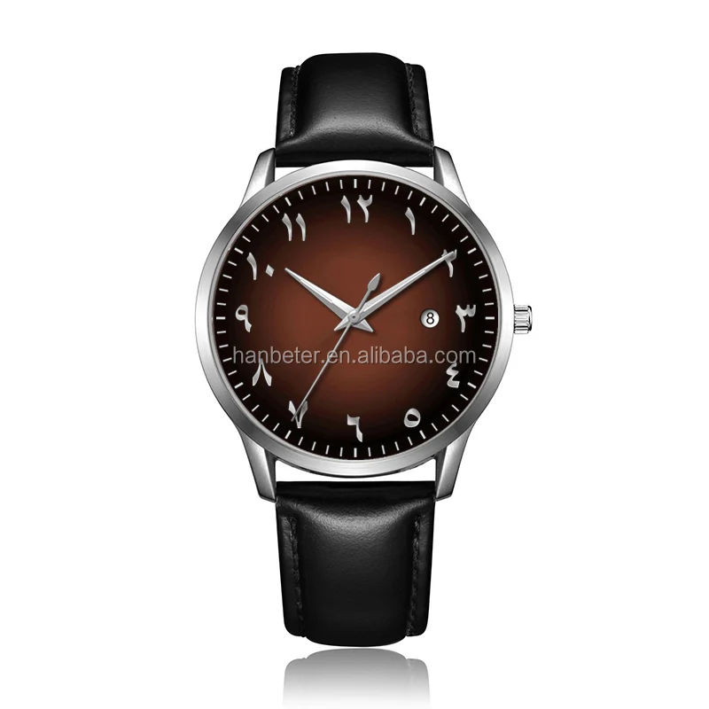 Arabic Relojes De Mujer Fashion Quartz Custom Dial No Brand Watches Men Wrist Watches Top Own Brand Luxury Business Mens Wrist
