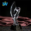ONEWAY New design cylinder shape crystal trophy and award for decoration