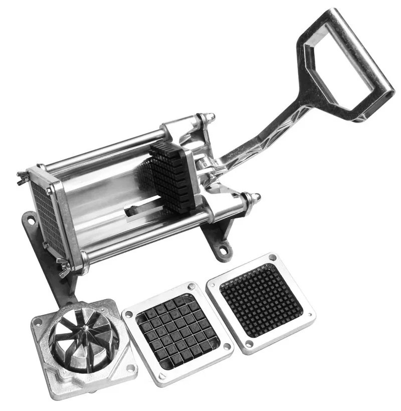 

Stainless Steel Vegetables Cutter Potato Slicer Commercial French Fry Cutter with Blades