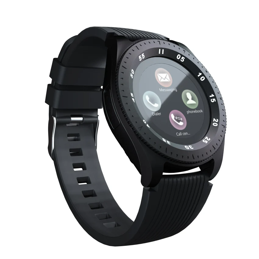 

2G Network Interchangeable Straps Smart Watch Phone with 1.54 Inch Display