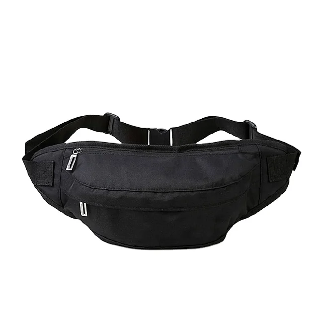 

Custom Classical Black Sport Chest Bag Multifunction Large Capacity Waterproof Nurse Waist Bag Men