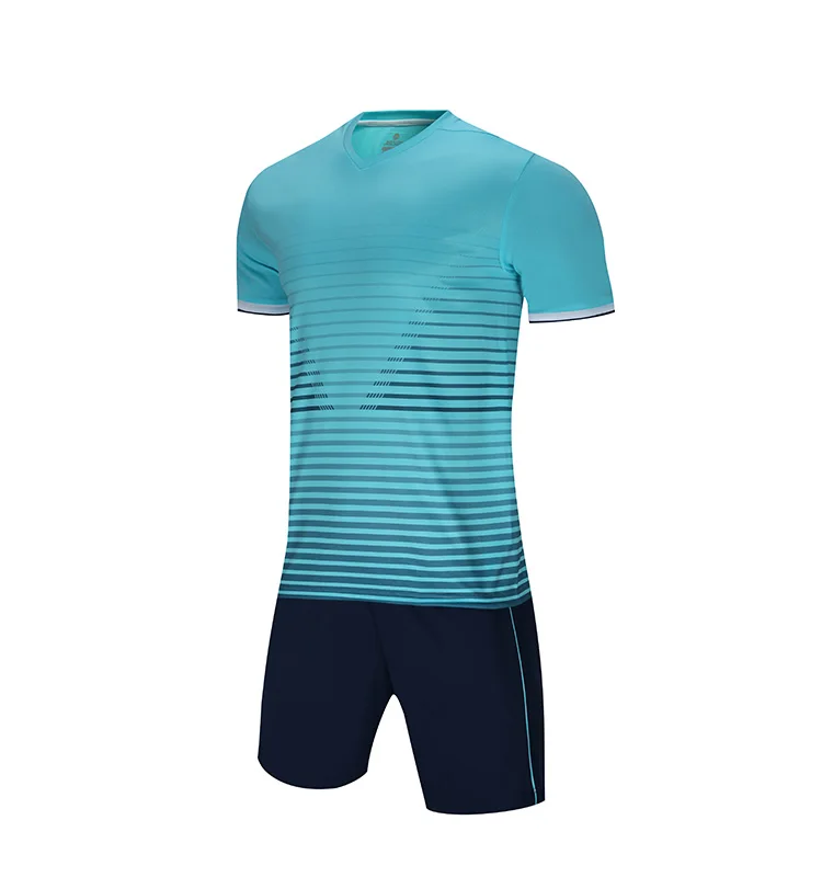 

Sublimation Print Football Uniform Breathable Camisas De Futebol Soccer