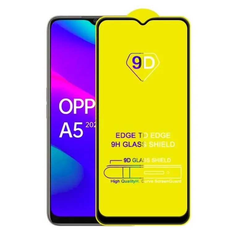 

9D Tempered Glass Screen Protector For Realme 8 pro 7i X7 GT Neo V13 5G C25 C20 9D Glass For OPPO A93 A94 A95 5G