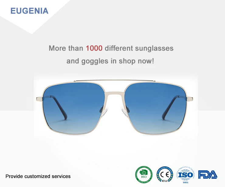 Eugenia unisex big square sunglasses for Driving-3