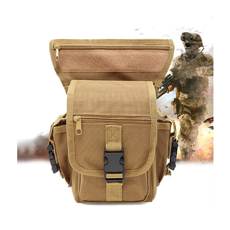 

Tactical Drop Leg Bag Adjustable Outdoor Sport Accessories Belt Bag Army Hunting Waist Packs Leg Pouch Hiking Bag, Customized color