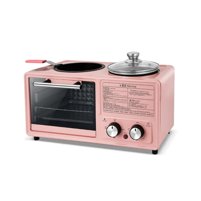 

Multifunctional Breakfast Machine With Toaster Oven Frying Pan And Breakfast Cooker