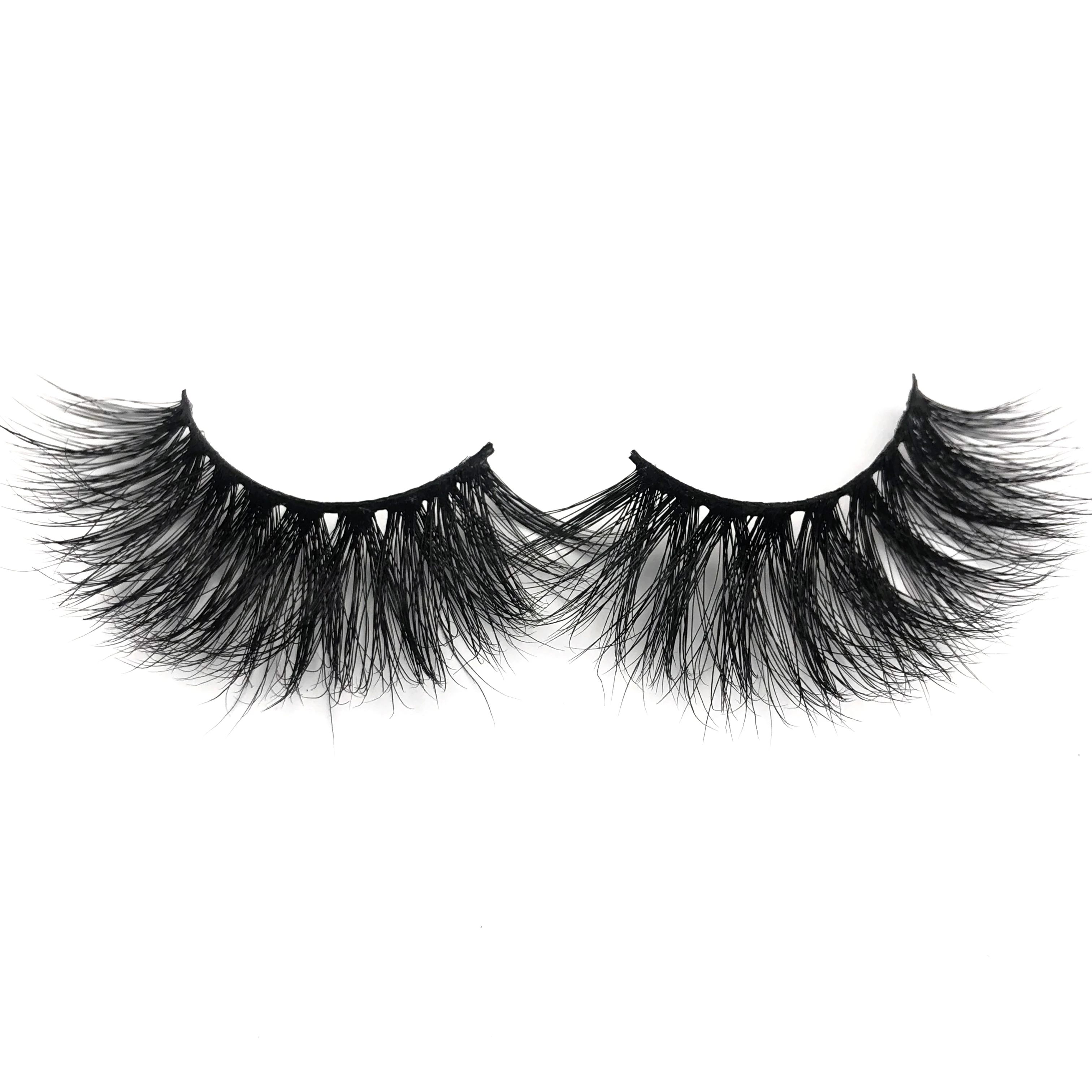 

Private Label 3D Mink Eyelashes 25mm Siberian Mink Eyelash Vendor Free Box False Cheap Eye Lash, Natural black