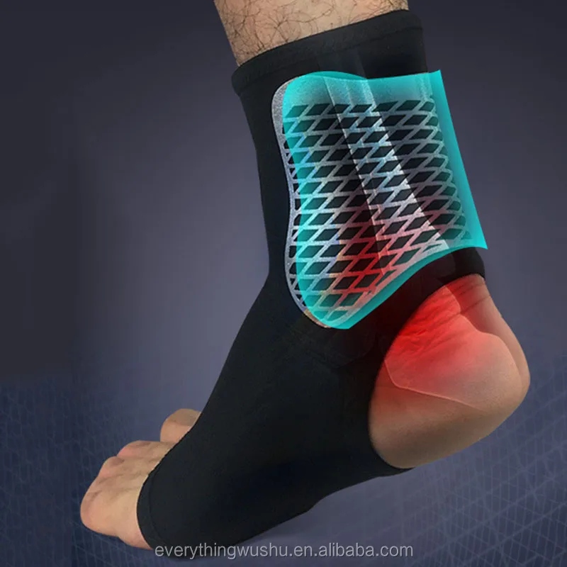 Worldwide Free Shipping 1 PC Ankle Support Compression Strap Achilles Tendon Brace Sprain Protect Ankle Brace Support Pad