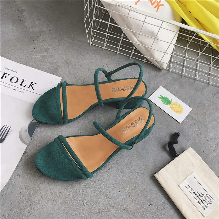 

Wholesale High Quality Flat Heel Women Low Heel Sandals