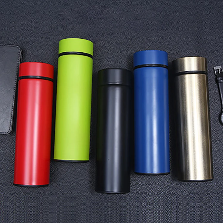 

Eco Friendly Double Wall Travel Water Bottle Stainless Steel Life Vacuum Insulated Flask Office Thermos Straight Cup, Red,green,black,blue,golden