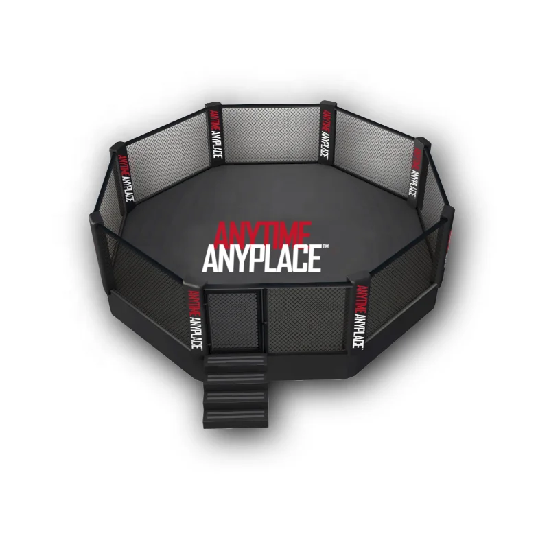 

MMA Cage High Quality Short Time Delivery Safety Protection Custom Paddings Logo MMA Octagon Cage, Customerized