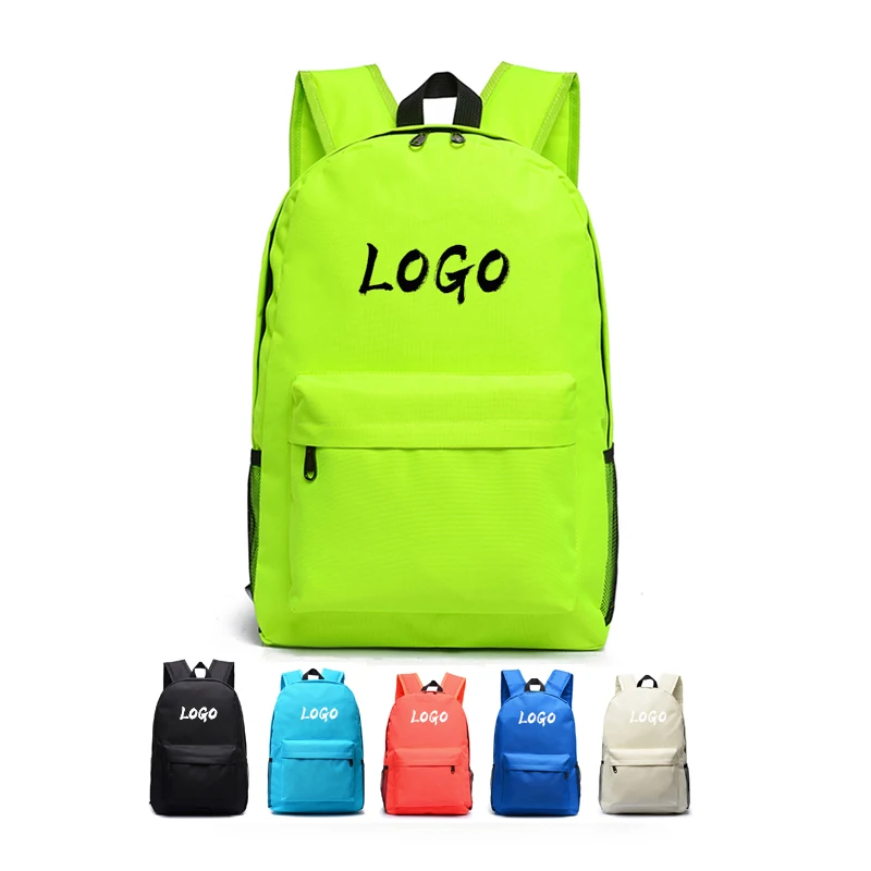 

Cheap Trending polyester sport travel backpack to school teenager college custom logo backpack school