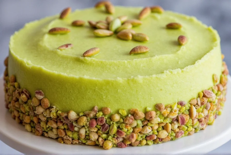 Pistachio Cake Batter