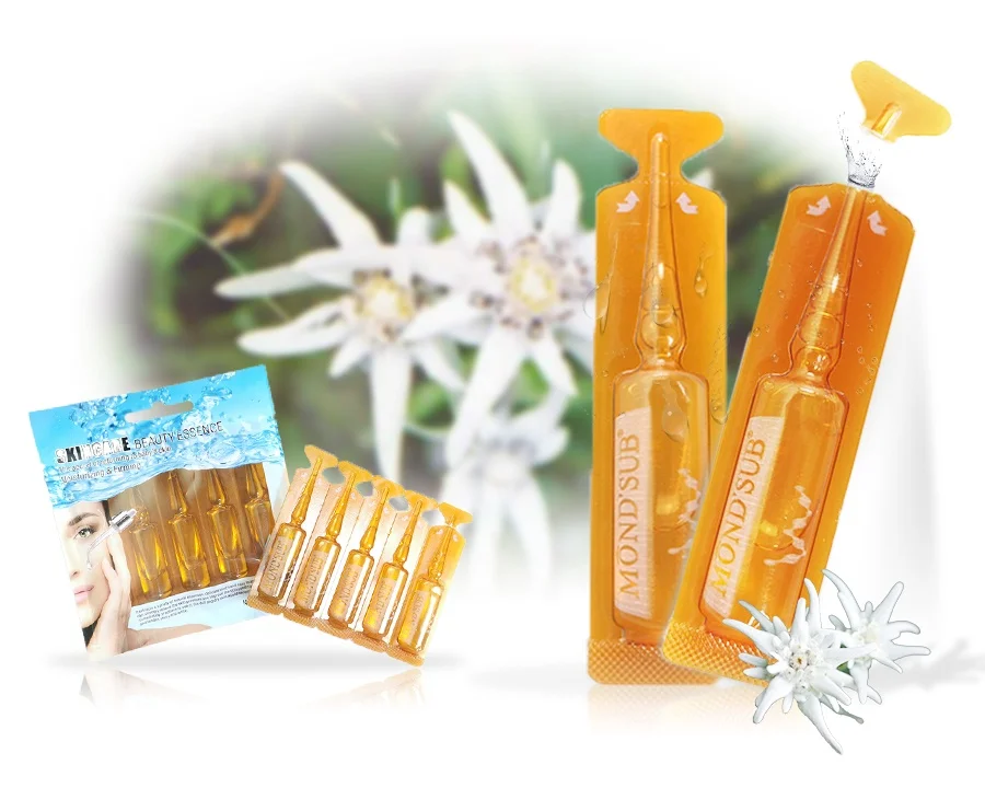 

Private Label AMP Xujohn Edelweiss face skin moisturizing ampoule facial whitening serum