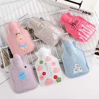 

2019 hot sales PVC double layer warm cartoon hot water bag / warm handbag