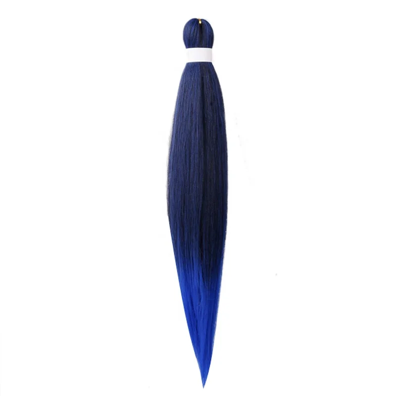 

Customizable Colors Pre Stretched Expression Hair Attachment Braiding Hair For Sale