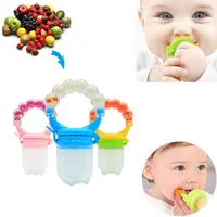 

1Pcs Infant Baby Pacifier Feeder Fruits Vegetables Feeding Dummy Nipple Teat Rattle Feeding Toy Baby Supplies Food Feeder