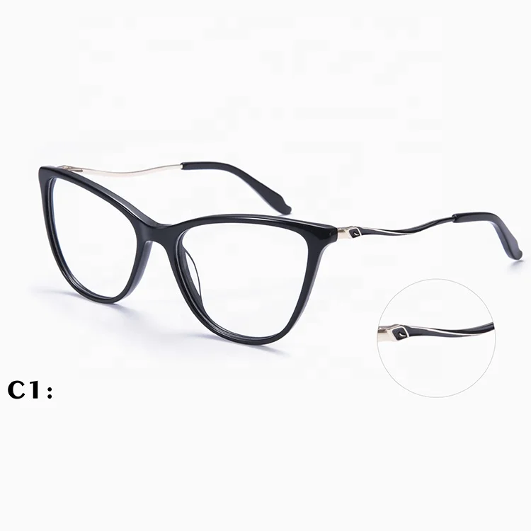 

EA1110 Glasses frame men acetate blue light glasses fashion glasses