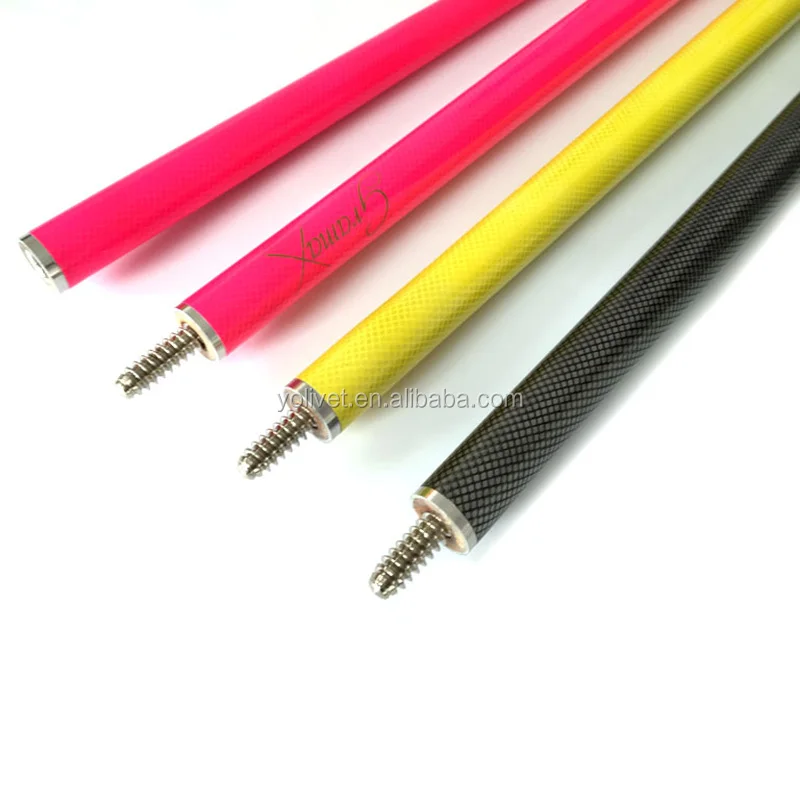 Xmlivet Carbon Fibre Billiard Cues In 9.5mm Tip 1/2 Split Pool Cue