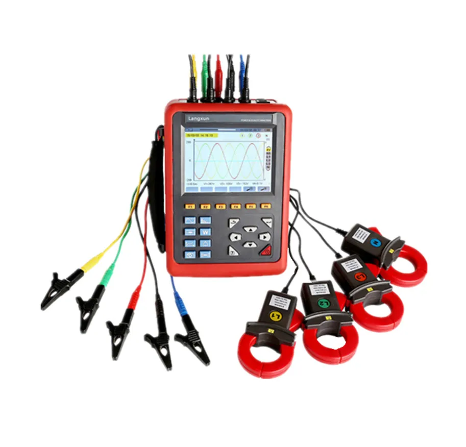 

Mass analyzer analyzer tester nose clamp current sensor power quality monitor