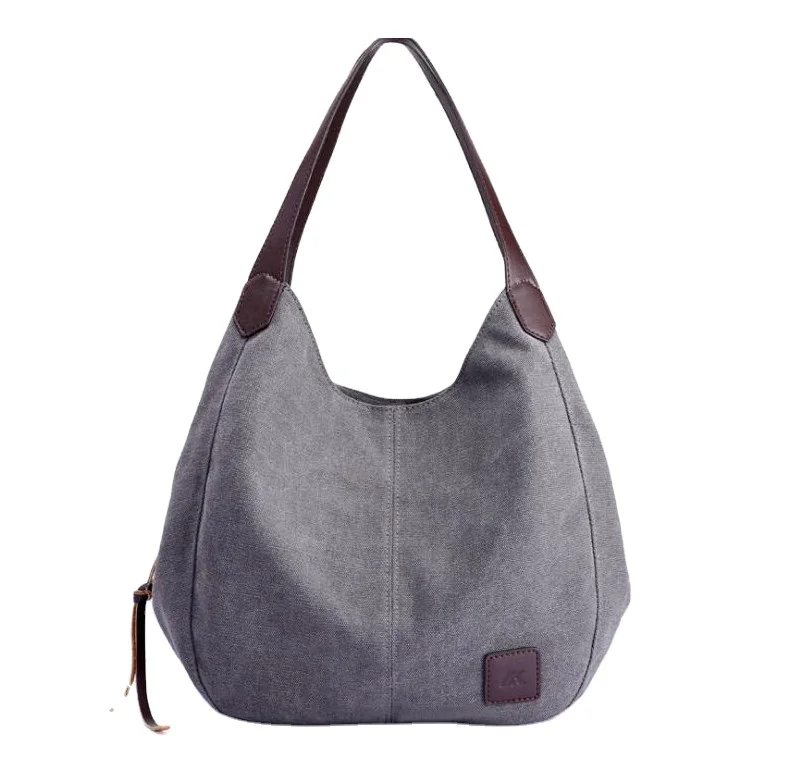 

Kassi Factory China supplier cheap wholesale Durable bags fashion design canvas lady handbag