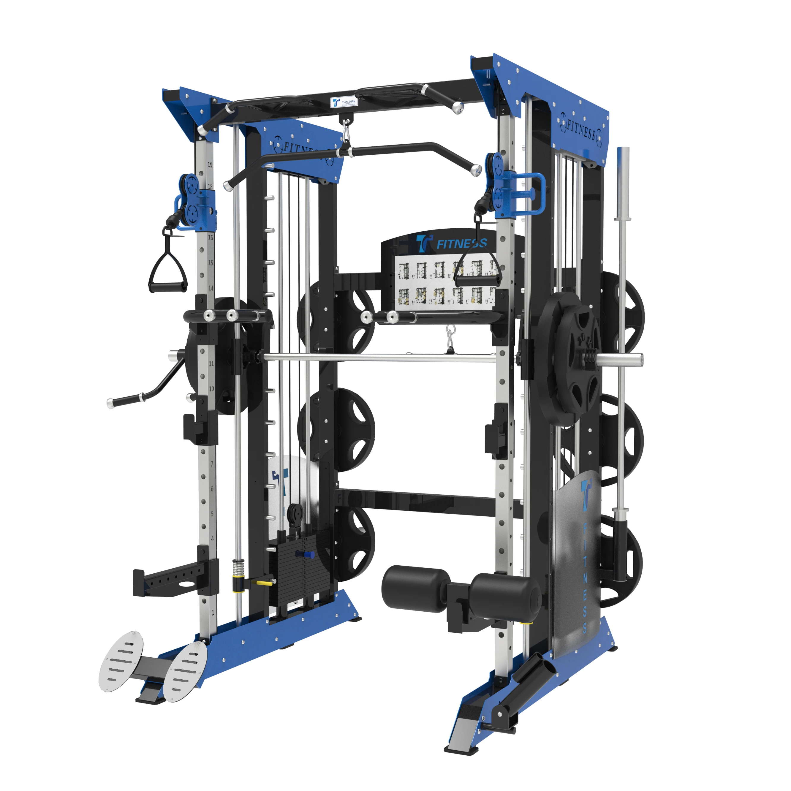 

High quality Multi gym smith machine homeuse fitness equipment, Optional
