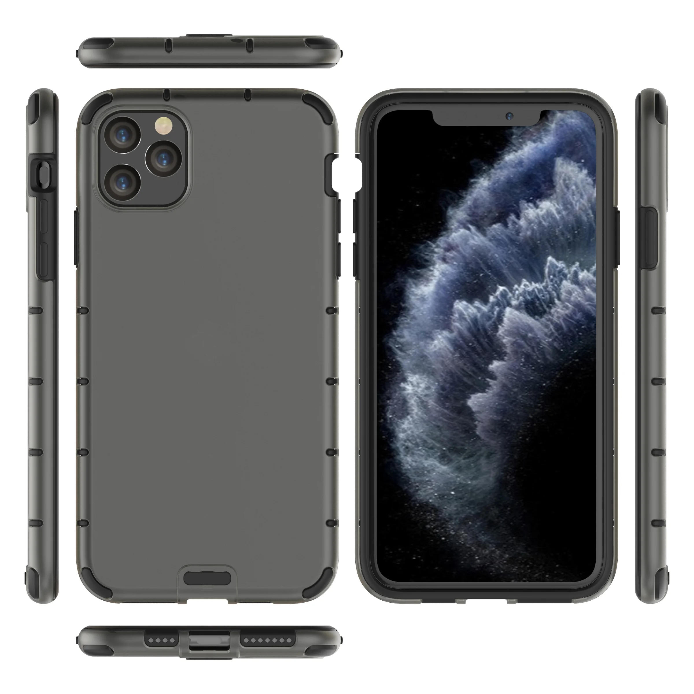 

Ultra thin tpu pc Matte case for iphone 11,pc tpu hybrid case for iphone 11