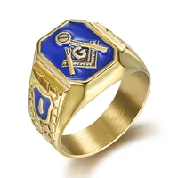 

Latest Gold Plated Mens Knights Templar Masonic Ring