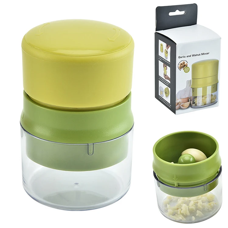 

Best Selling Products Kitchen Accessories Kitchenware Abs Mini Manual Vegetable Chopper Onion Garlic Grinder Presser