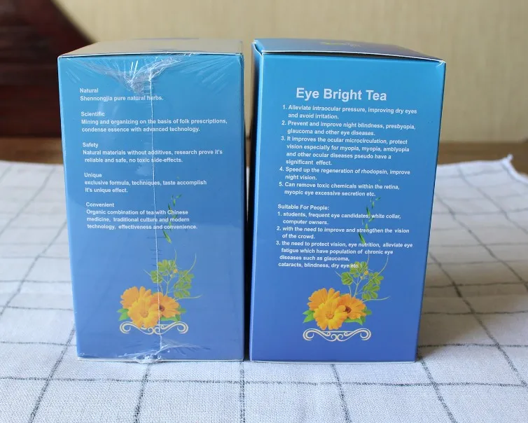 
eye bright tea with 100% organic herbs 