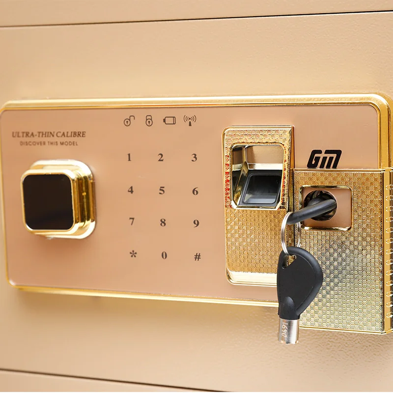 酒店迷你智能保险箱金属家庭安全酒店保险箱保险箱电子数字保险箱