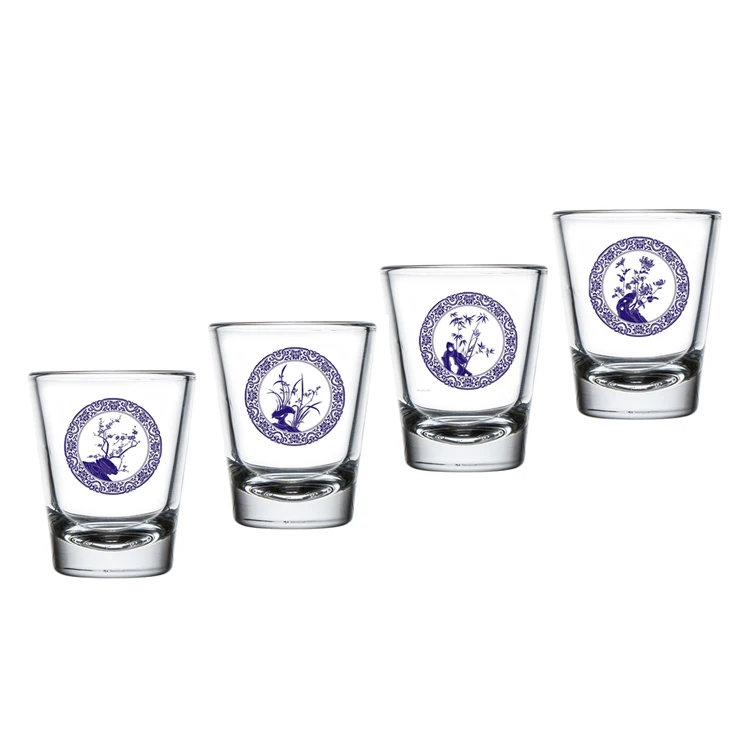 

Customized Sublimation Mini Shot Glass Beer Whiskey Shot Glass cup