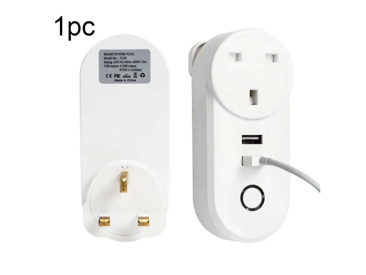 Smart Wifi 3 Pin Electrical Power Plug Australia,Au Smart Wifi Plug
