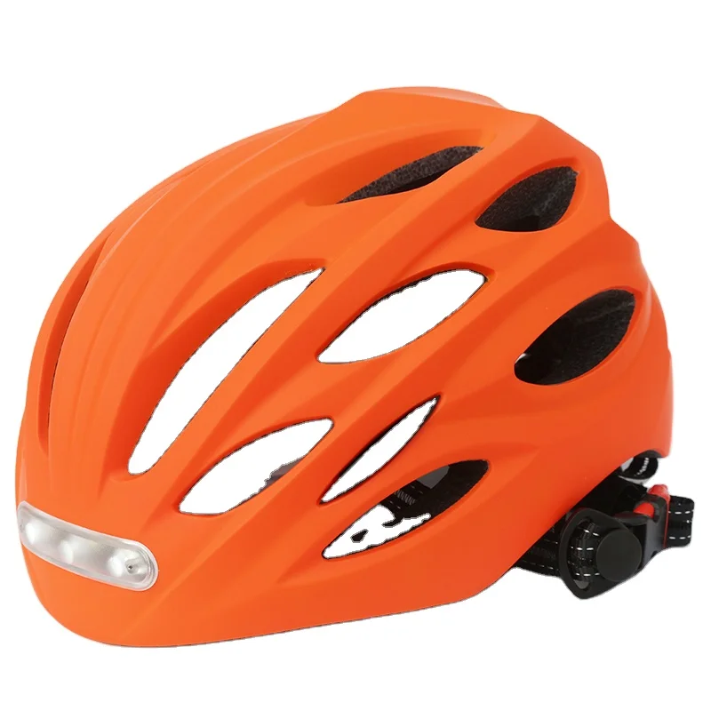 

New Summer Sweat-proof Breathable Adult youth safety bicycle helmet led lights