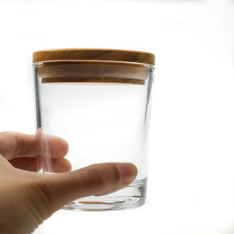 Wholesale Bulk In Stock 200 Ml Cylinder Empty Candle Glasses Buy