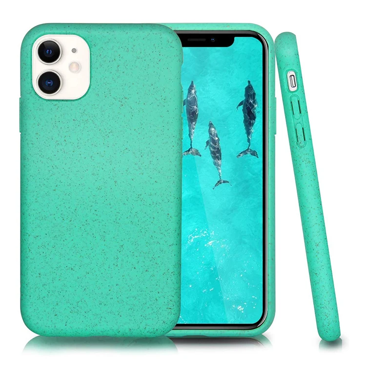 

Eco Friendly Biodegradable Phone Case for iPhone 11 Recycled Compostable case for iPhone 12 pro max