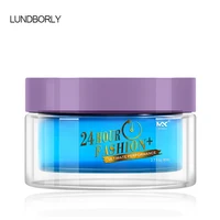 

LUNDBORLY styling hair wax hair color transparent styling hair gel men's back gel cream factory direct