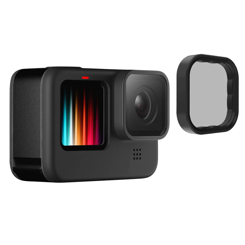 

Hot GoPro Accessories CPL/ND 8/16/32 Camera Lens Filter Neutral Density and Polarizing Lens Filter Set for GoPro Hero 9 camera