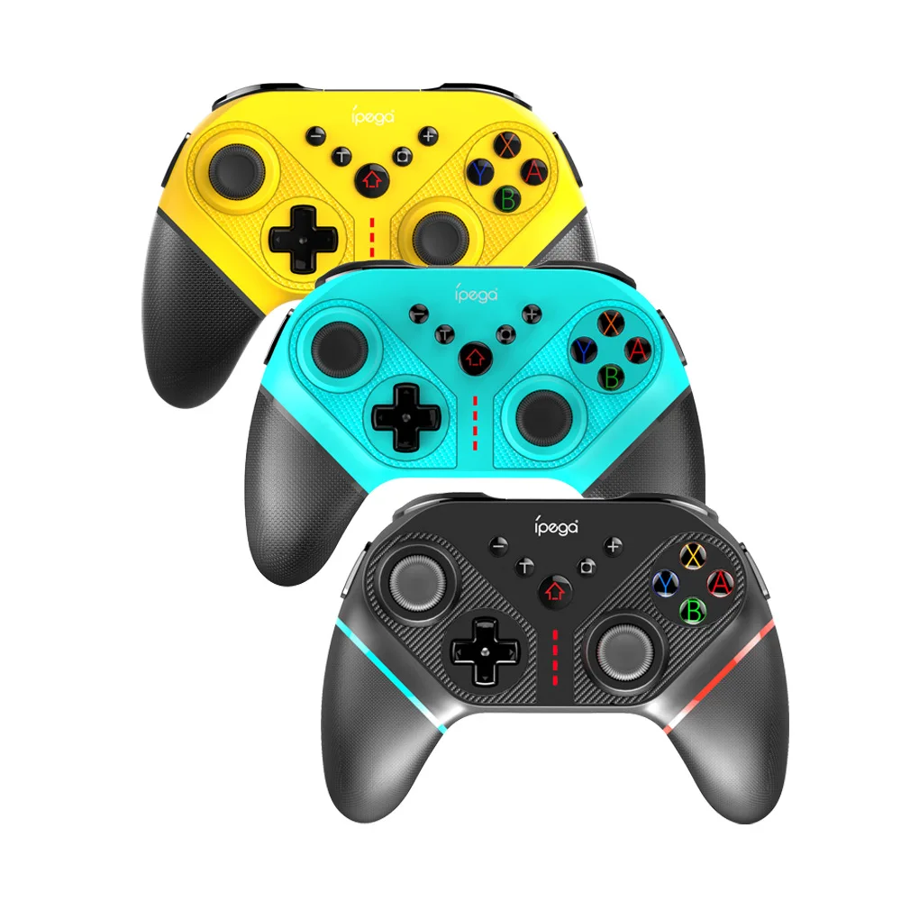 

Wireless Gamepad Joystick Game Controller For Nintendo Switch/PS3/Android/PC, Black/yellow/blue