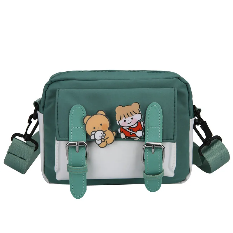 

Professional manufacturing Japanese art ins nylon bags shoulder student cute mini messenger bag