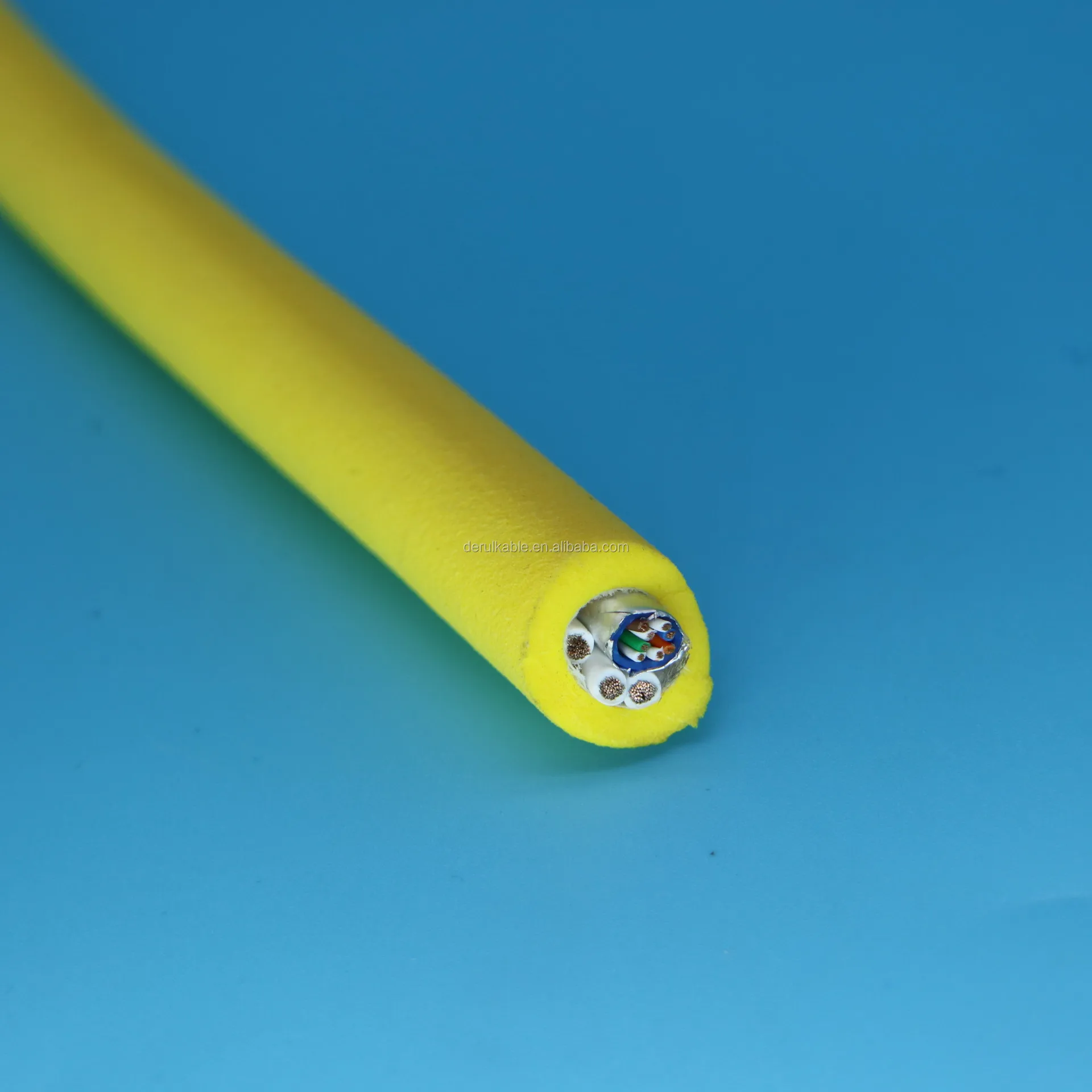 Neutral buoyancy rov cable cat6 underwater rov umbilical - ANKUX.COM