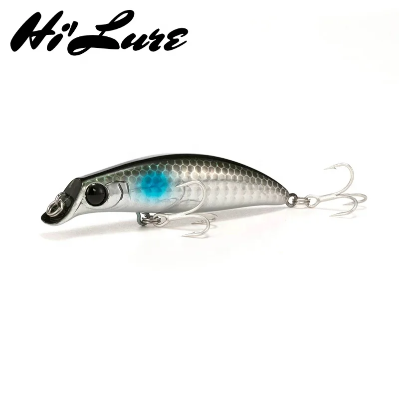 

7.5g 80mm Japan Fishing Lure Artificial Pesca Minnow Bait Trout Seabass Wobbler HBM02, 5 colors