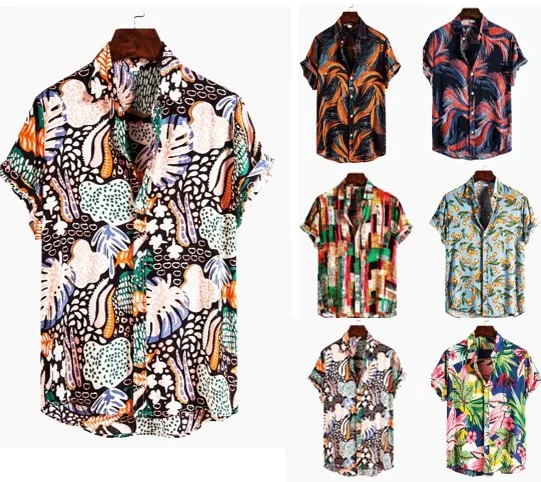 Venta al por mayor camisas para playa hombre Compre online camisa hawaiana hombre gran plaza 2