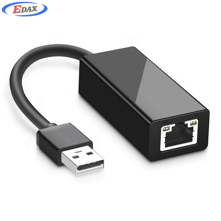 Chipset ASIX AX88772A USB 2.0 USB to RJ45 Gigabit USB Ethernet Adapter LAN Network Adapter with LED Status Indicator