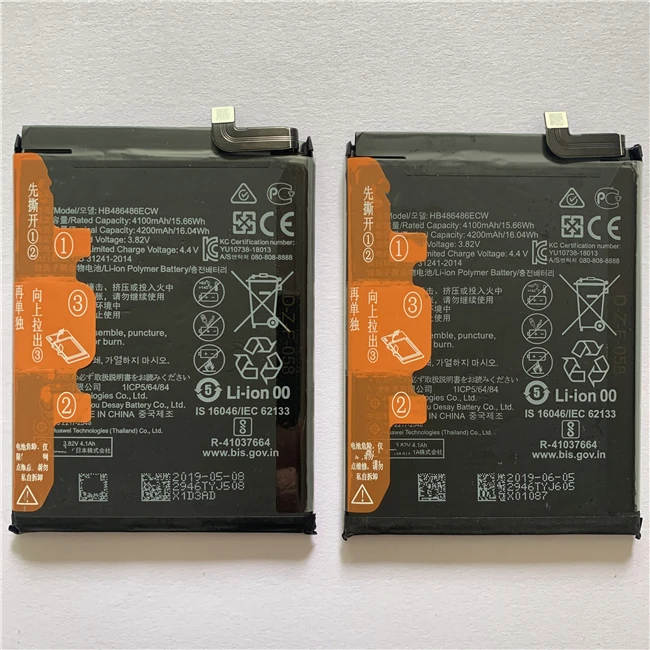 

Mobile phone battery HB486486ECW for Huawei mate 20pro P30 pro Mate 20rs