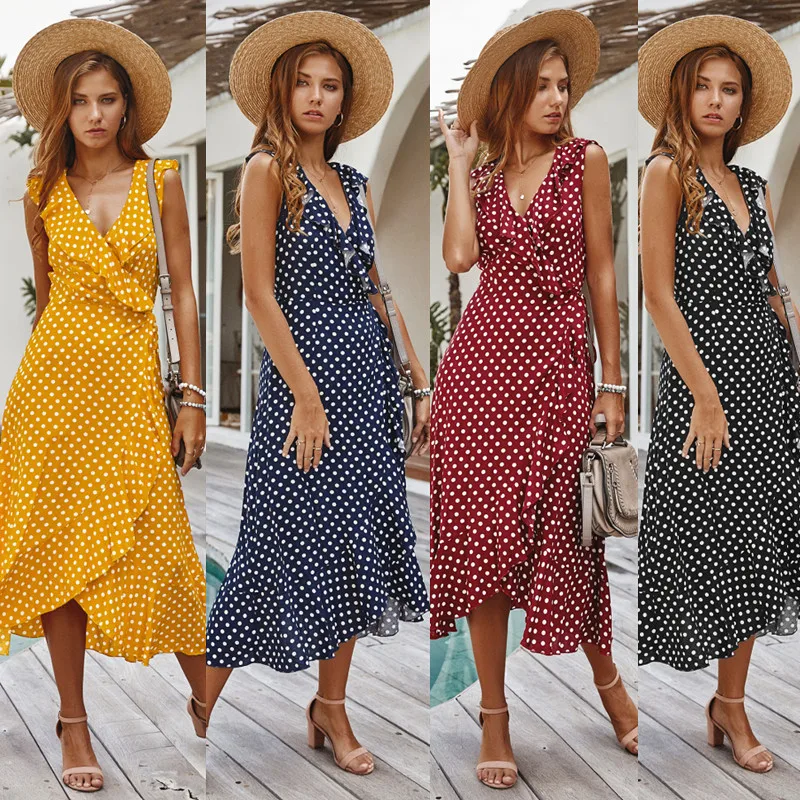 

2021 new fashionable long maxi dress summer women long dresses vintage summer dress