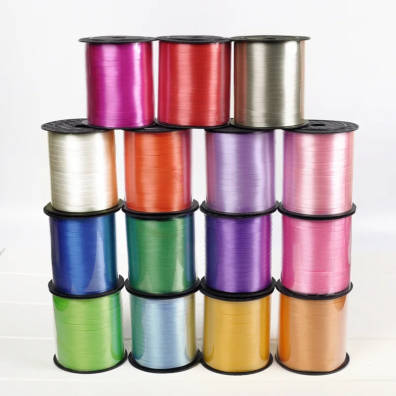 

Free Shipping 230m Foil Balloon Laser Ribbon Balloon Strings Party Supplies Curling Birthday Party Decoration, Colorful