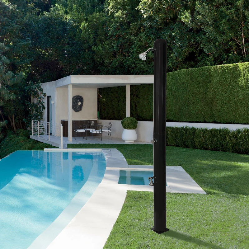 

Swimming pool solar shower black color MATRIX D35S solar shower outdoor solar shower beach 35L